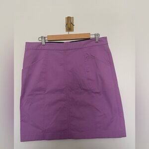 Boden Lilac Midi Skirt